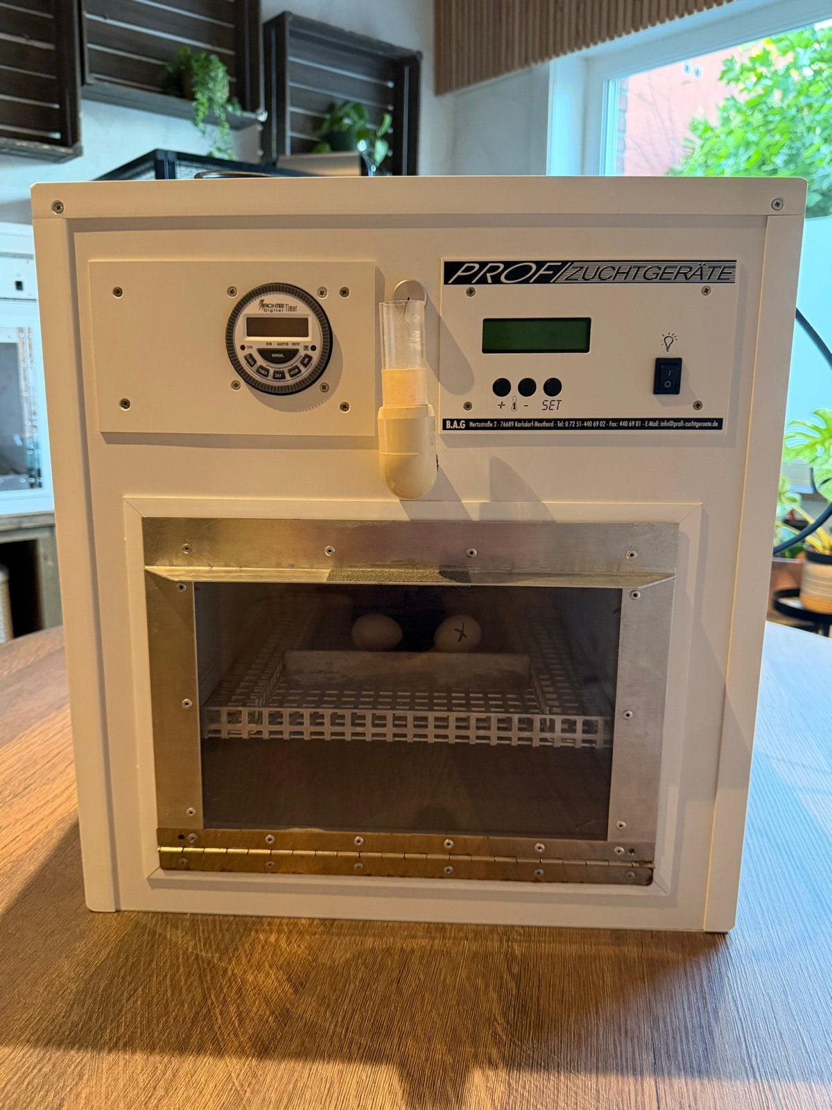 Professionele Broedmachine Profi Zuchtgeraete B1, Dieren en Toebehoren, Vogels | Toebehoren, Ophalen, Zo goed als nieuw, Overige typen