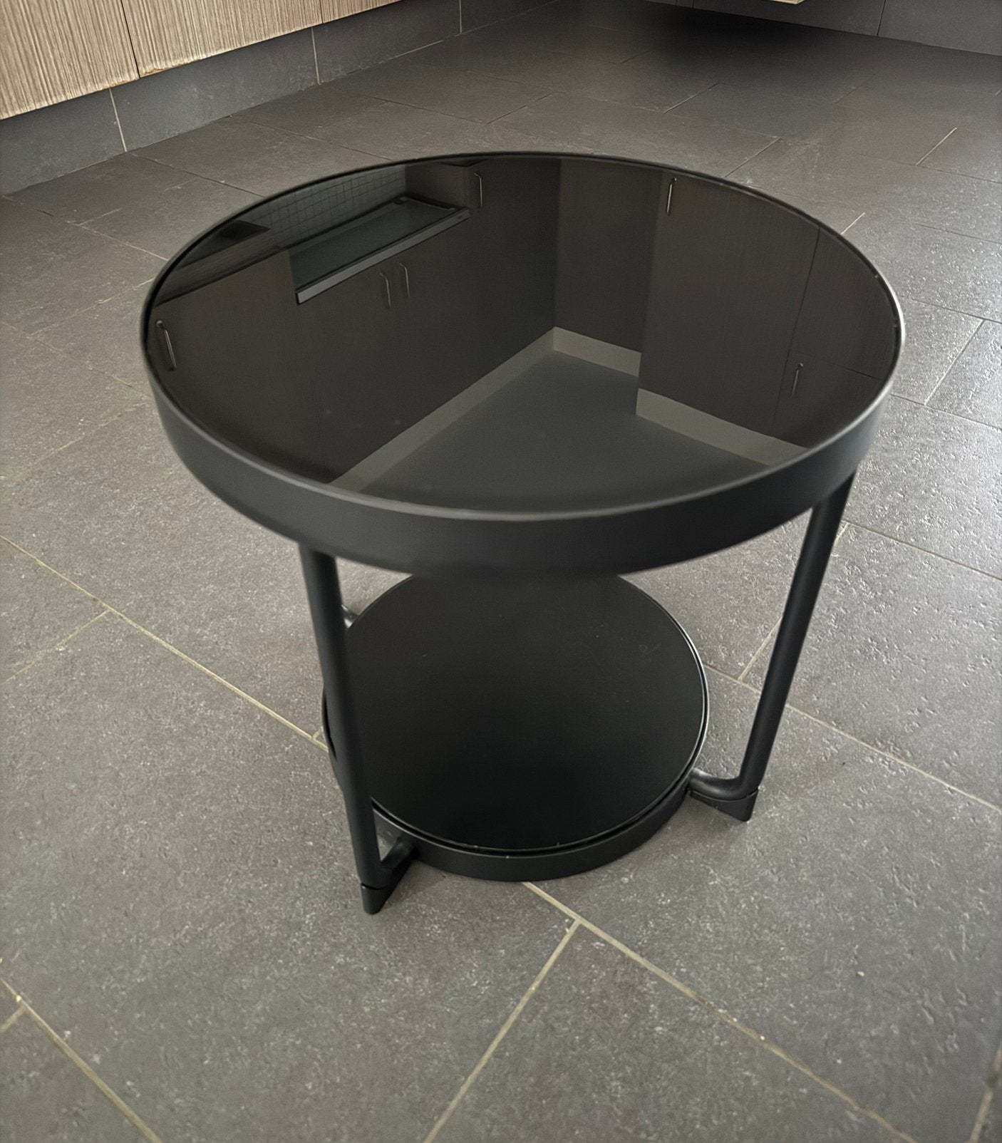 IKEA FRÖTORP zwarte bijzettafel, Ophalen, Zo goed als nieuw