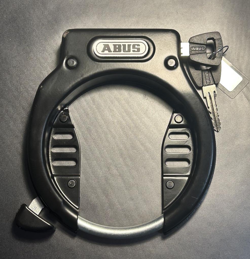 Nouveau verrou de cadre Abus Amparo 4650SL R BLACK OE, Vélos & Vélomoteurs, Enlèvement, Neuf, Antivol fer à cheval