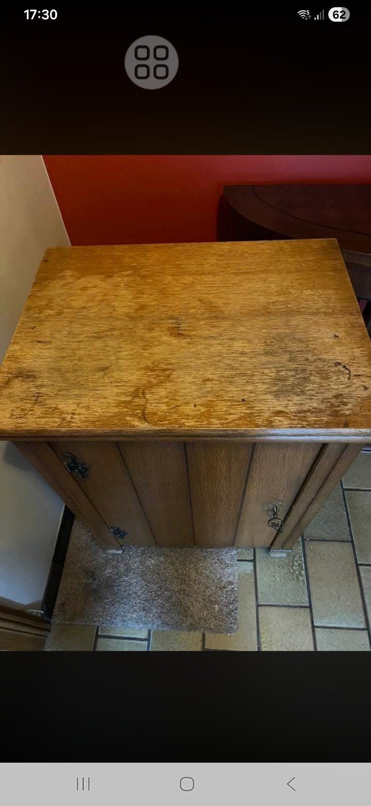 naaimachine in meubel, Hobby & Loisirs créatifs, Enlèvement, Machine à coudre, Pfaff