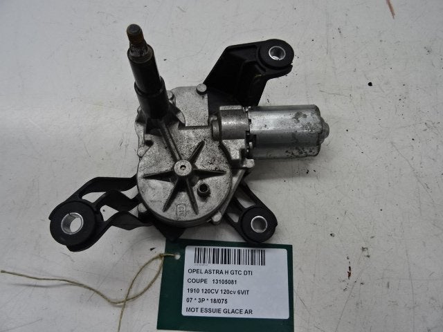 RUITENWISSERMOTOR ACHTER Opel Astra H GTC (L08) (13105081), Auto-onderdelen, Gebruikt, Opel