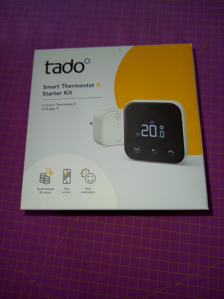 tado VX-ST02-IB02-TC-ML-00, Ophalen, Slimme thermostaat, Nieuw