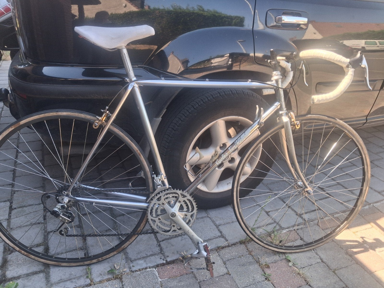 vintage koersfiets eddy merkcx, Fietsen en Brommers, Ophalen