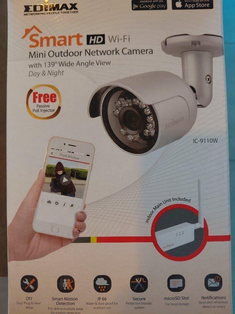 Edimax Smart HD Outdoor Camera, Audio, Tv en Foto, Ophalen, Nieuw, Buitencamera