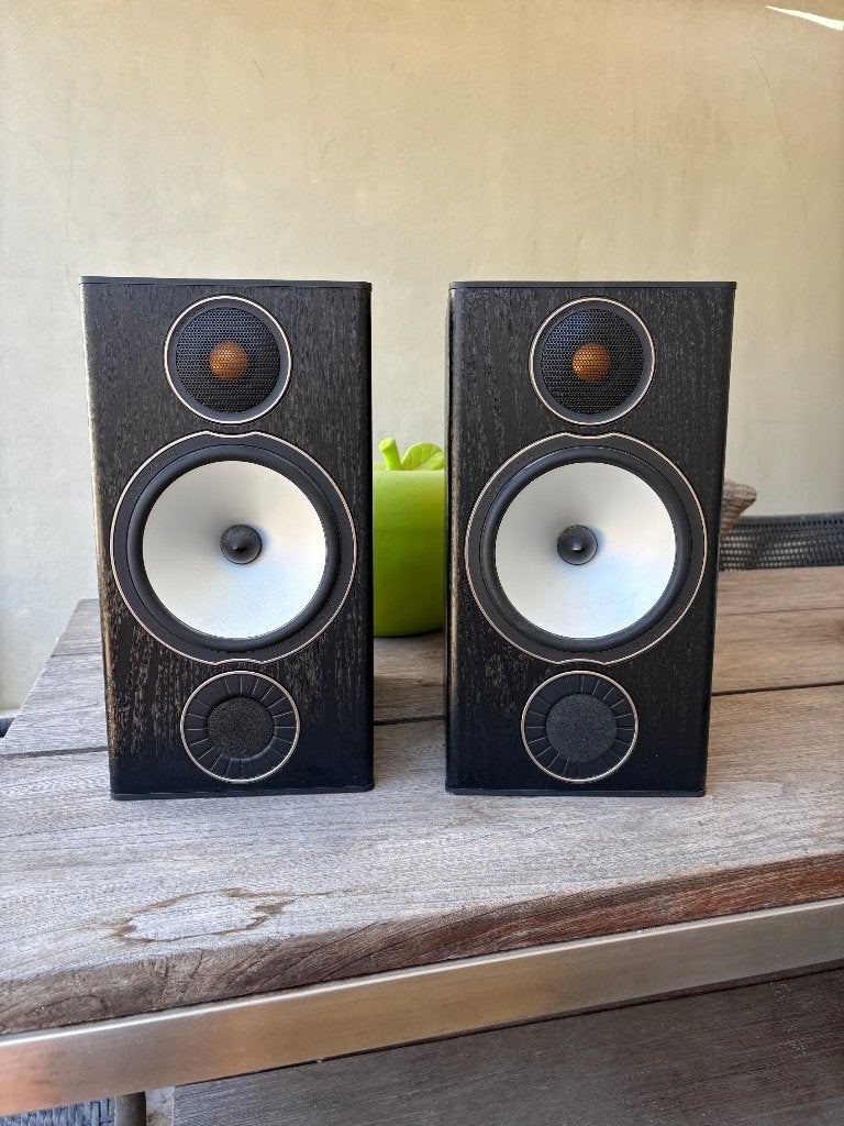 Monitor Audio Bronze 2 speakers, TV, Hi-fi & Vidéo, Enceinte d'étagère, Bass-reflex, 60 à 120 watts, Comme neuf