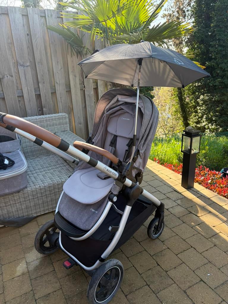3 in 1 kinderwagen Maxi-Cosi + accessoires, Kinderen en Baby's, Ophalen, Zo goed als nieuw, Kinderwagen, Maxi-Cosi