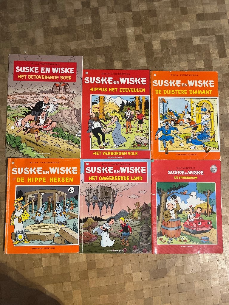 Strips, Meerdere stripboeken, Ophalen, Gelezen