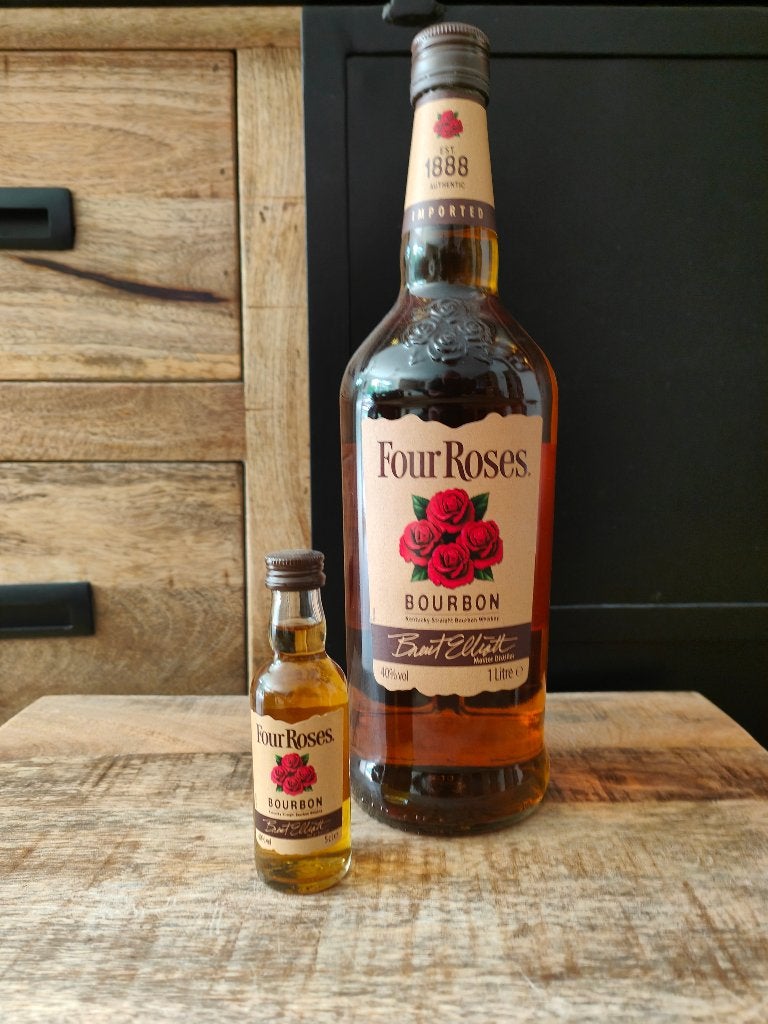 Four Roses Bourbon Mini 40% 50ml, Overige gebieden, Overige typen, Nieuw, Ophalen of Verzenden