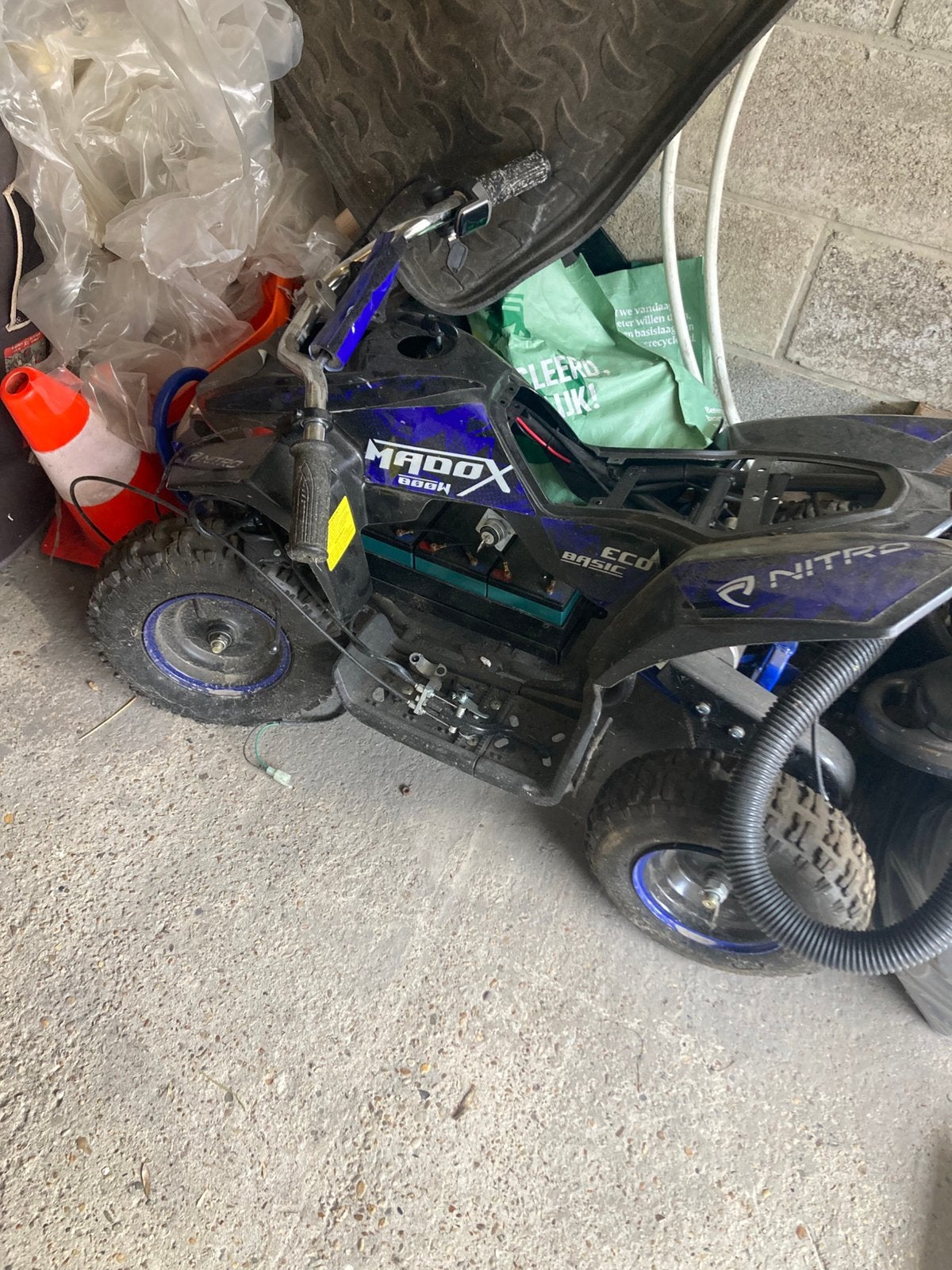 Quad a remonter, Enlèvement, Utilisé