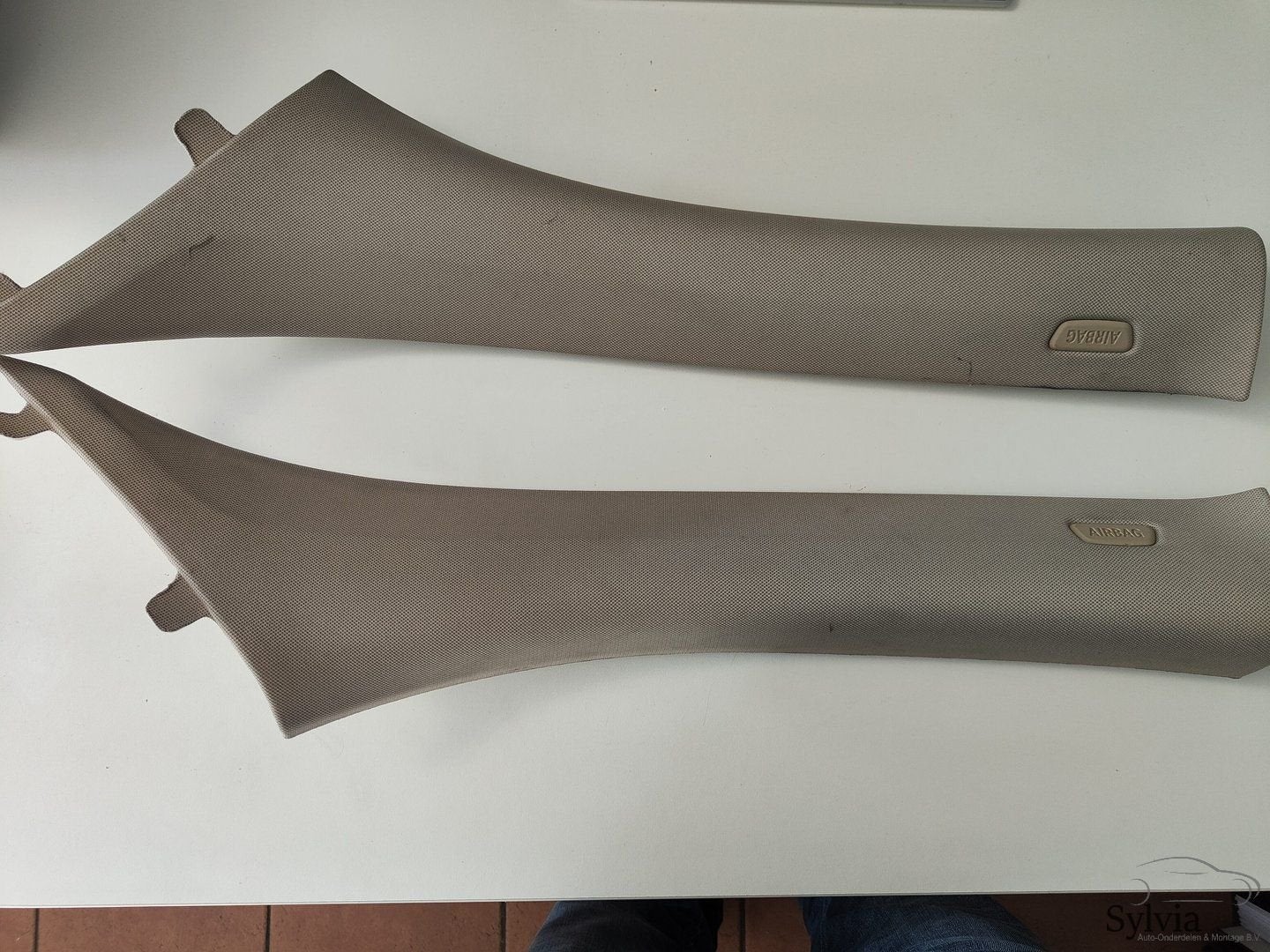Afdekking zijbekleding  set A stijl voorzijde kleur Oyster B, Gebruikt, -, -, Ophalen of Verzenden