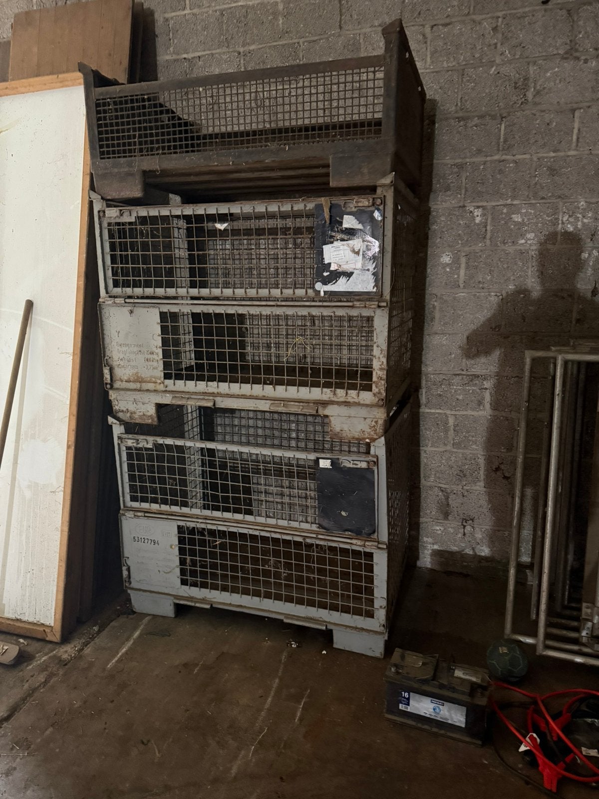 Gitterboxen 2 groten en 1 kleine, Enlèvement, Utilisé