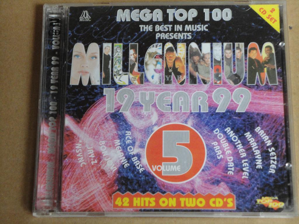 2CD Millennium Top 100. 1999/5 - BON JOVI /ABBA / EMINEM 2CD, Enlèvement ou Envoi