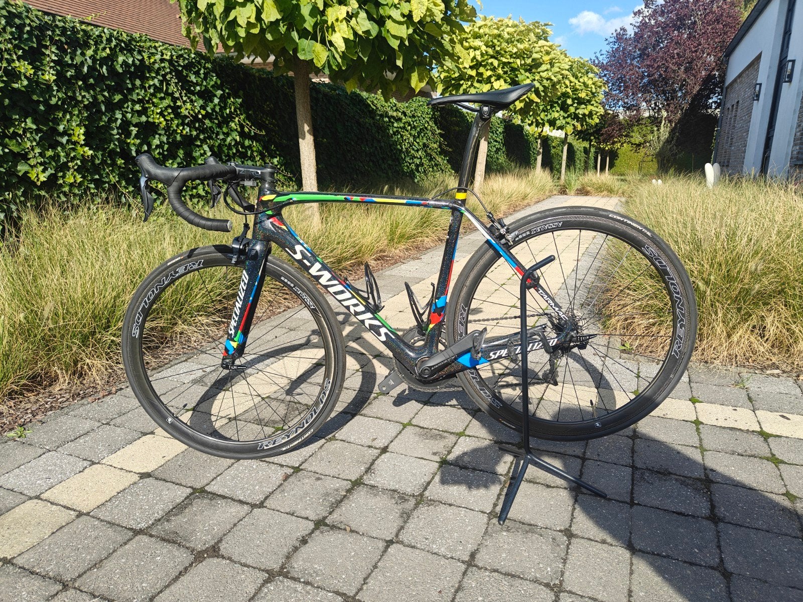 Specialized Sworks Tarmac SL5, Gebruikt, Velgrem, Meer dan 20 versnellingen, 53 tot 57 cm