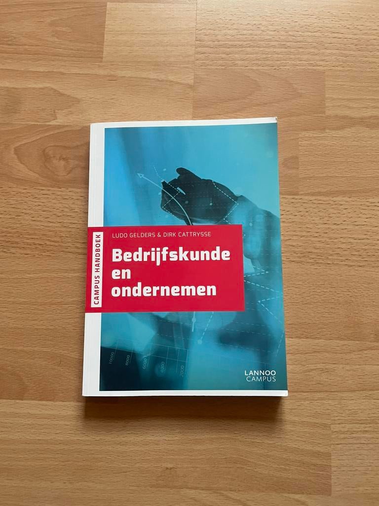 Dirk Cattrysse - Bedrijfskunde en ondernemen, Boeken, Schoolboeken, Nederlands, Ophalen