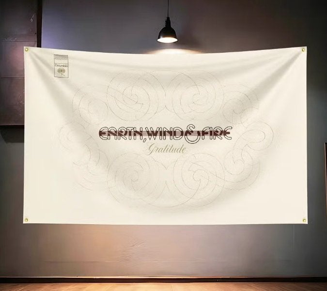 Grote vlaggen Earth Wind & Fire (150x90cm), Ophalen of Verzenden, Nieuw