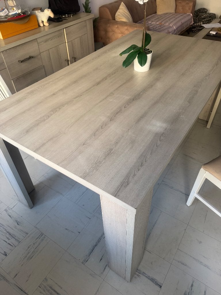 Table salle à manger, Maison & Meubles, Tables | Tables à manger, 150 à 200 cm, Cinq personnes ou plus, Comme neuf, Enlèvement