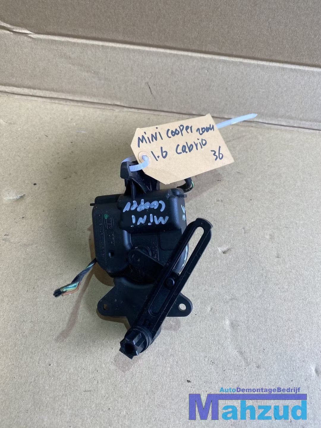 MINI COOPER ONE R50 R52 R53 Kachelklep motor stelmotor 2001-, Customer.service@mini.co.uk, BMW AG, Petuelring 130
80788  Munich, DE