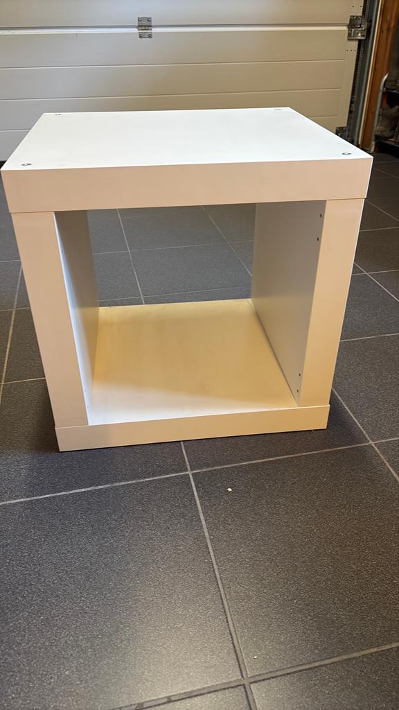 Witte kastblokje, Ophalen, Gebruikt