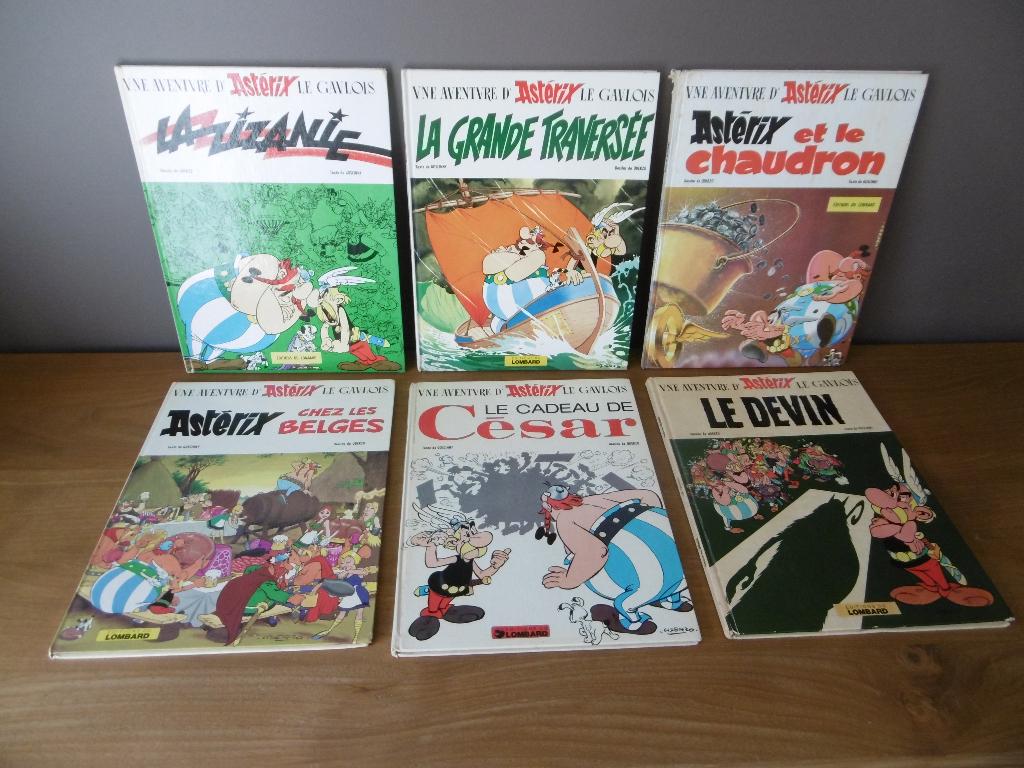Astérix : Lot de 6 albums en EO, Livres, Enlèvement ou Envoi