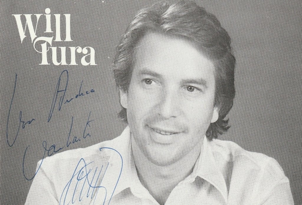 Will Tura - foto met handtekening - 1979, Enlèvement ou Envoi, Comme neuf, Photo ou Carte, Signé