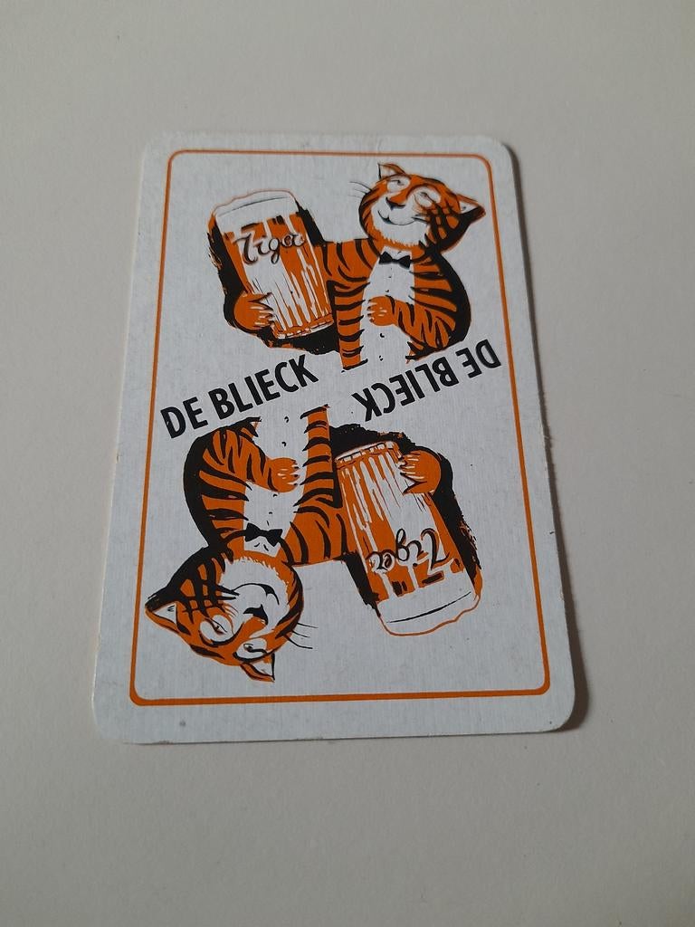 Speelkaart de blieck aalst, Ophalen of Verzenden
