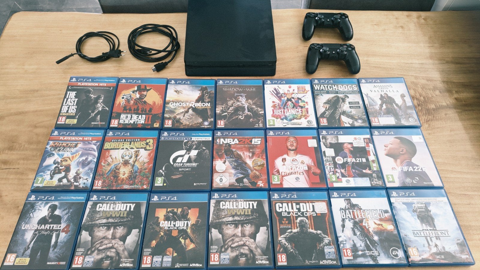 Playa Station 4 te koop – Compleet met veel games, Consoles de jeu & Jeux vidéo, Enlèvement ou Envoi, Slim