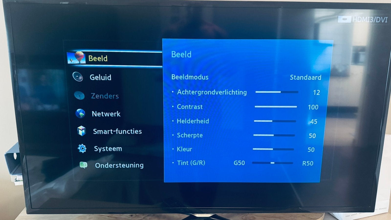 Samsung 46” Smart TV – UE46F5500AW, Audio, Tv en Foto, Ophalen, Zo goed als nieuw, Samsung, Smart TV