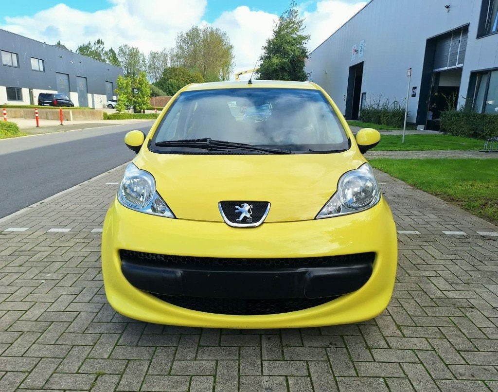 Peugeot 107 1.0i | 44.000km | Airco | 5 deurs, Achat, Entreprise, Jaune, Noir