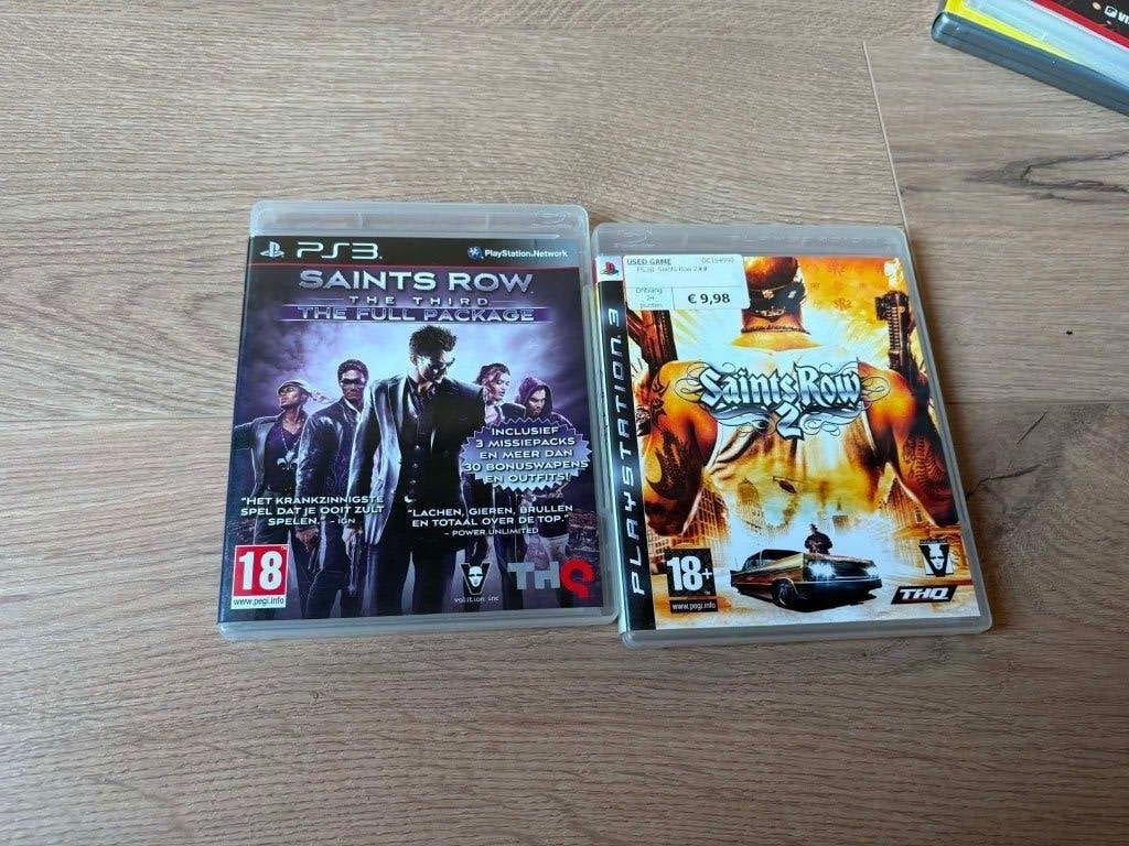 Saints Row bundel ps3, Games en Spelcomputers, Games | Sony PlayStation 3, Ophalen, Gebruikt