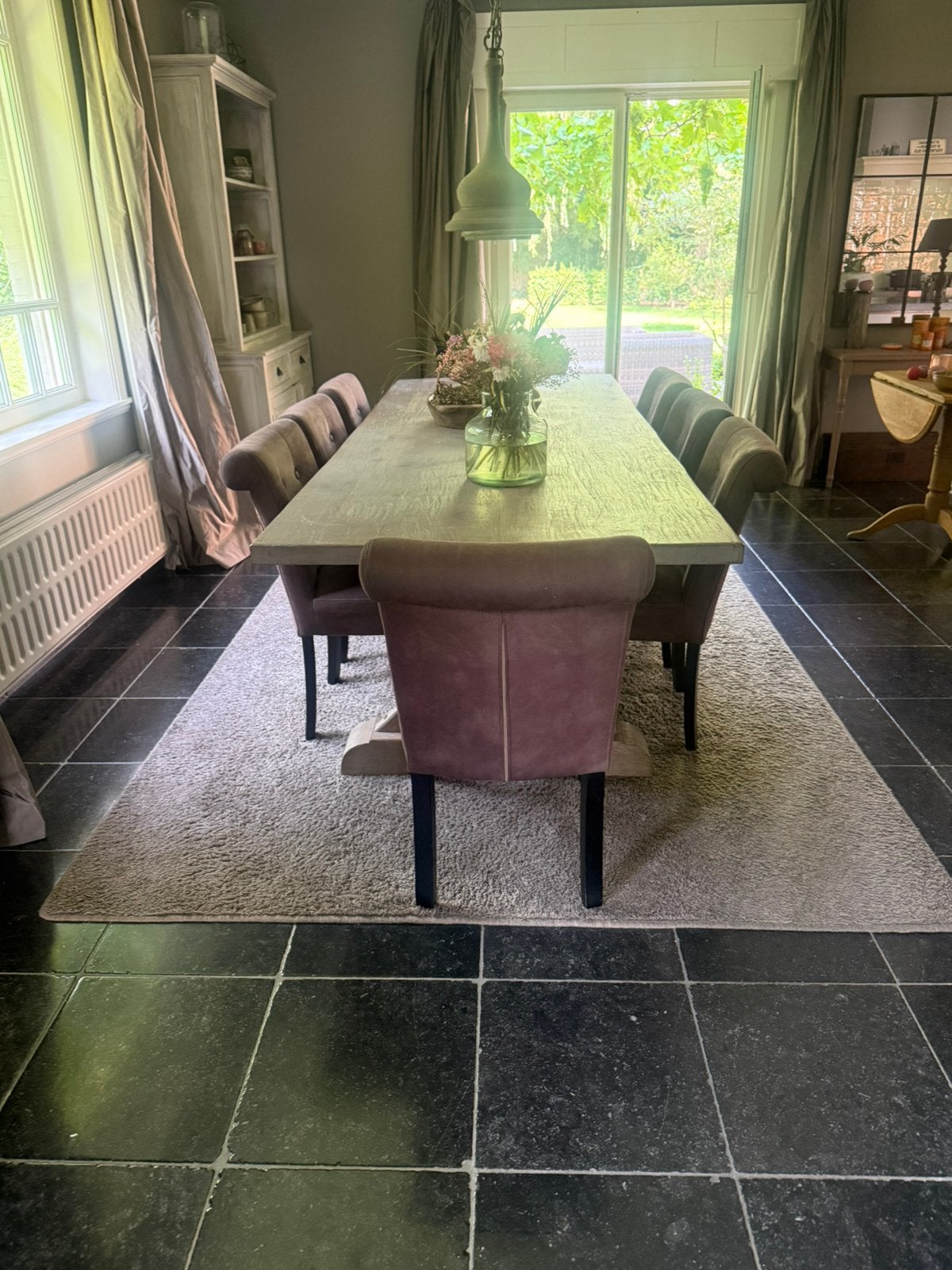 Tapijt 200m op 300m, Huis en Inrichting, Stoffering | Vloerbedekking, Ophalen, Gebruikt, Tapijt