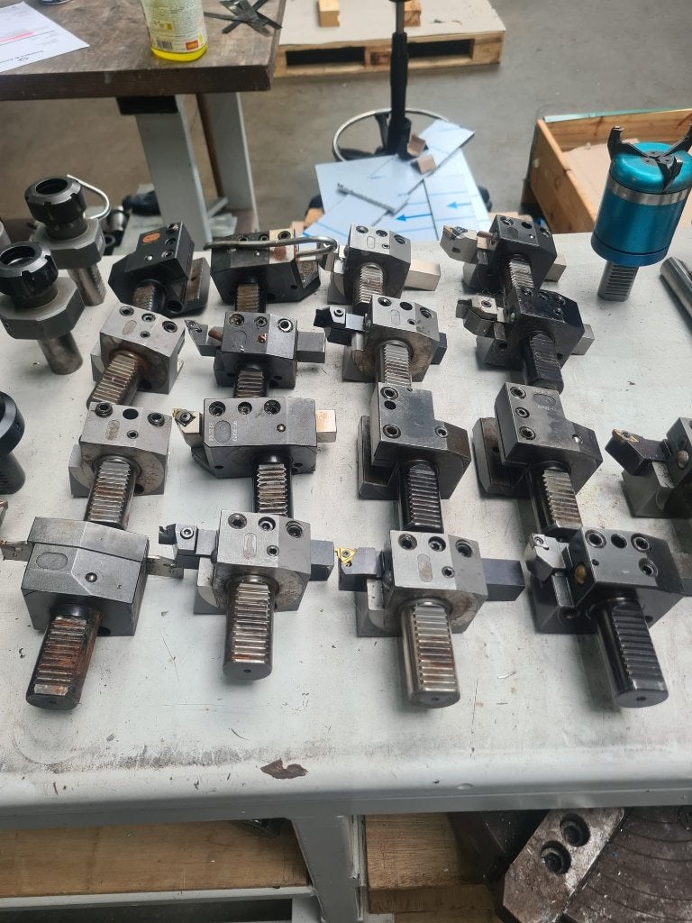 vdi 30 cnc draaibank houders, Doe-het-zelf en Bouw, Ophalen, Gebruikt, Metaaldraaibank