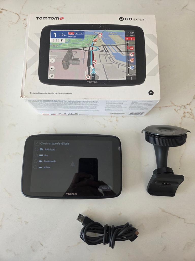 Gps tomtom go expert 7", Autos : Divers, Navigation de voiture