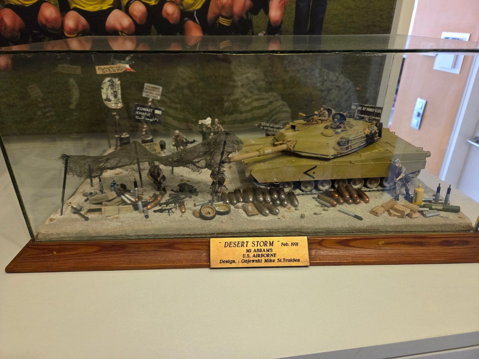 Desert storm oorlogsscene, Verzamelen, Militaria | Algemeen, Ophalen