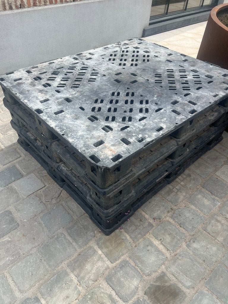 Paletten uit plastic/ kunststof, Doe-het-zelf en Bouw, Kratten en Dozen, Ophalen, Gebruikt