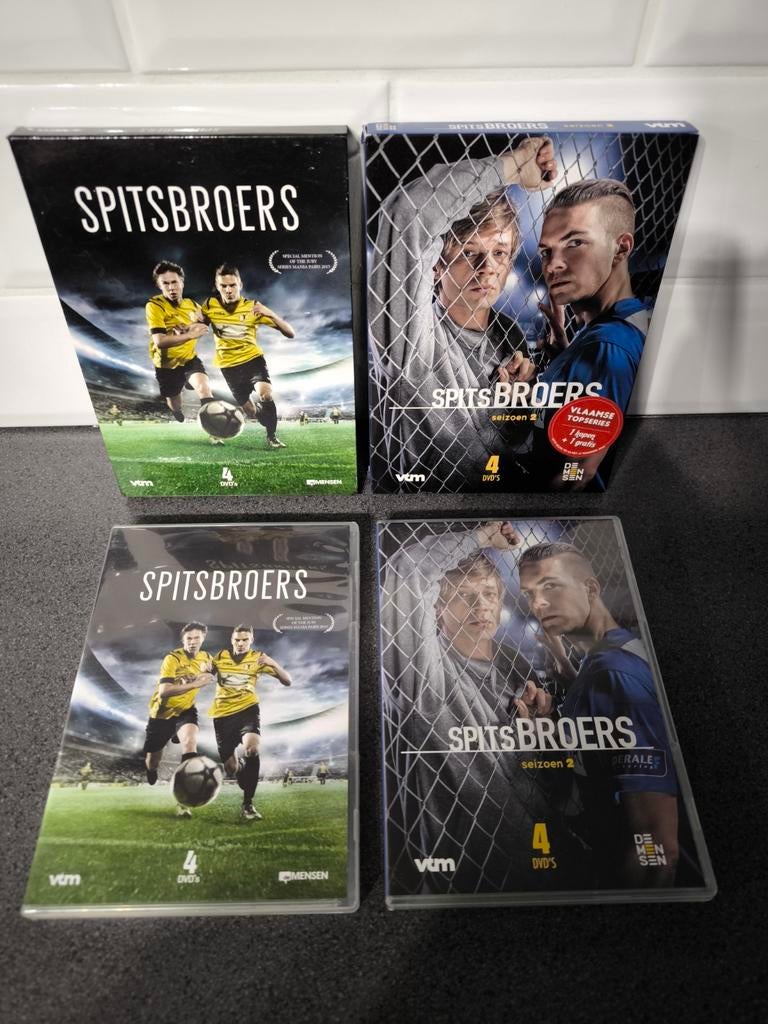 Mooie volledige dvd collectie van spitsbroers seizoen 1en 2, Cd's en Dvd's, Ophalen of Verzenden