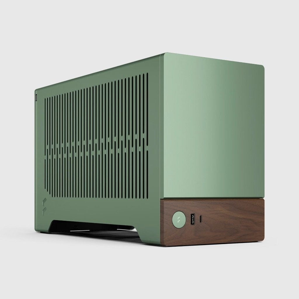 Terra Jade Fractal Mini ITX-hoesje, Computers en Software, Ophalen of Verzenden, Zo goed als nieuw