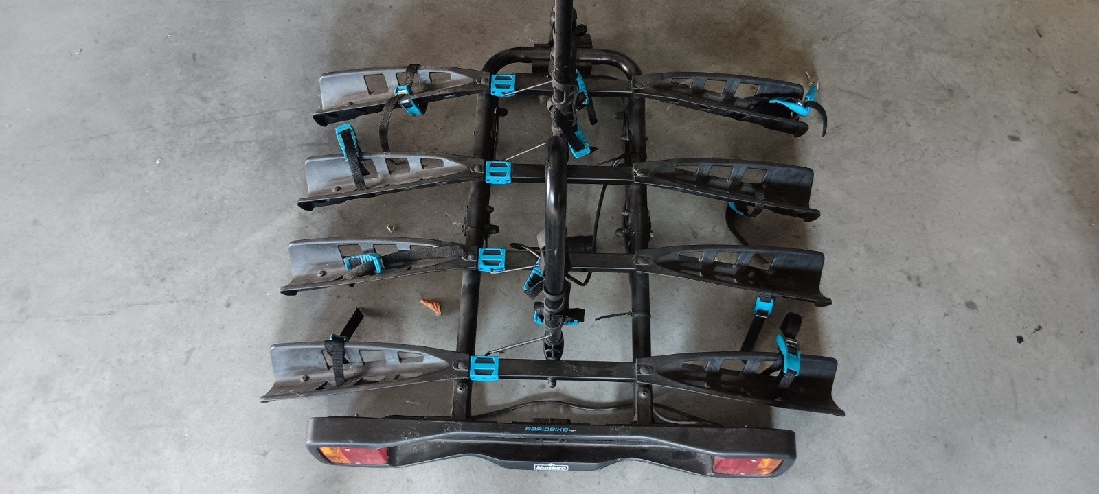 fietsendrager vr 4 fietsen, Enlèvement, 3 vélos ou plus, Utilisé, Support d'attelage