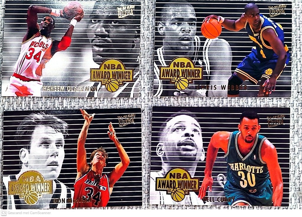 1994 Fleer Ultra Nba Award Winner (4), Sport en Fitness, Ophalen of Verzenden, Zo goed als nieuw, Bal