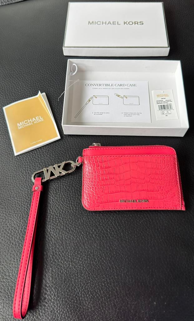 Schitterende Michael Kors portemonnee als nieuw, Handtassen en Accessoires, Ophalen of Verzenden, Zo goed als nieuw, Leder