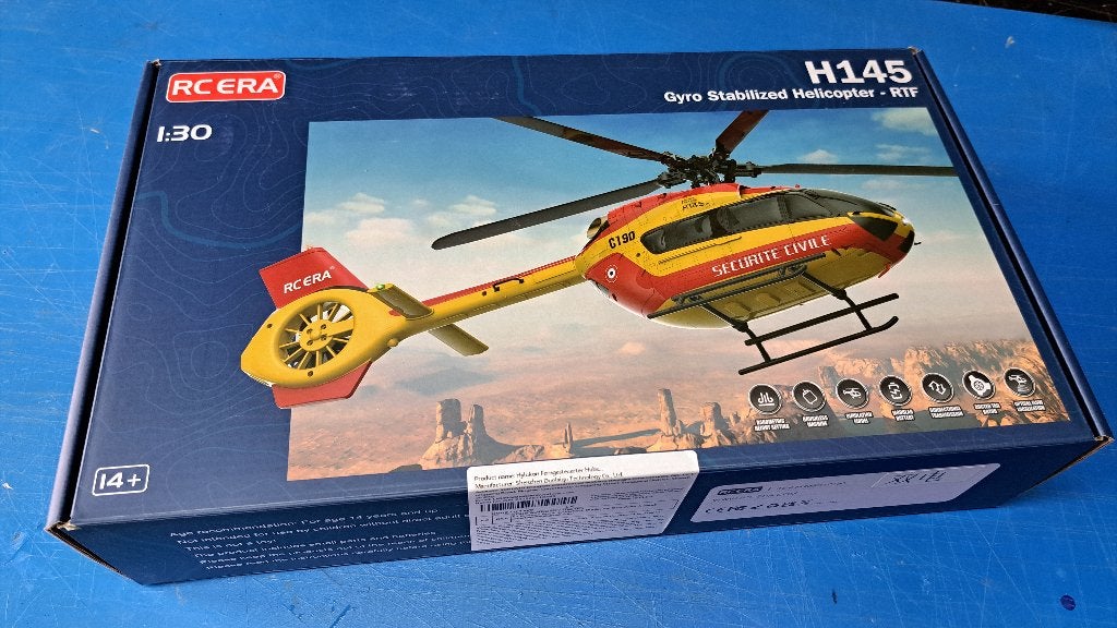 ERA rc helicopter, Hobby en Vrije tijd, Modelbouw | Radiografisch | Helikopters en Quadcopters, Elektro, RTF (Ready to Fly), Helikopter