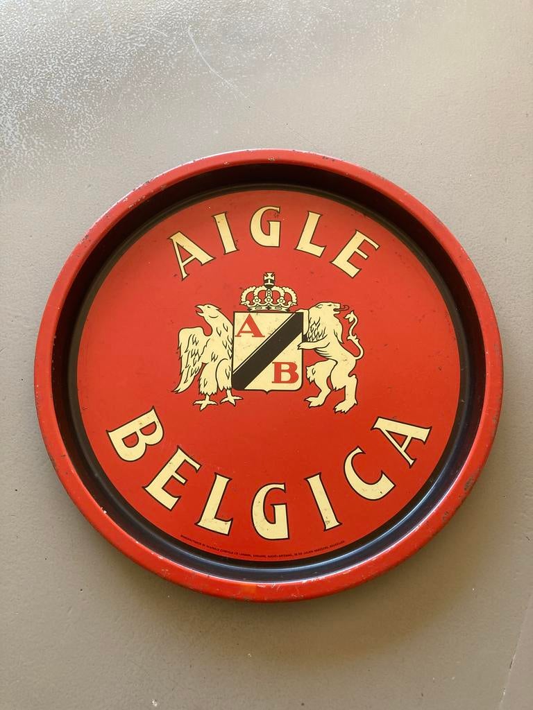 Oude plateau Aigle Belgica topconditie, Verzamelen, Ophalen of Verzenden, Zo goed als nieuw
