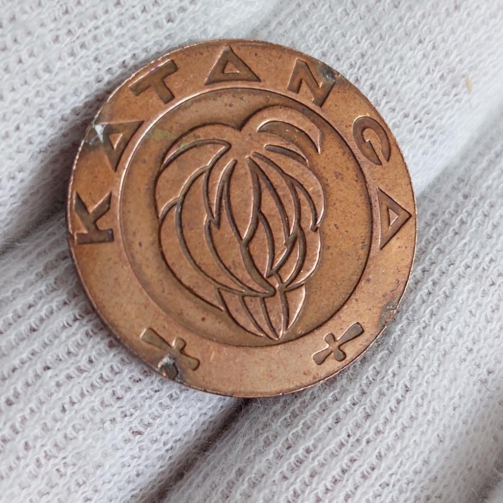 Piece de monnaie / Katanga / 5 Francs / 1961, Enlèvement ou Envoi, Monnaie en vrac