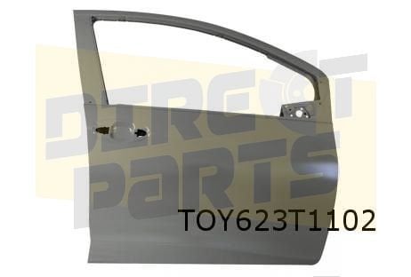 Toyota Yaris (8/11-9/20) voorportier rechts (te spuiten) Ori, -, Deur, -, Nieuw