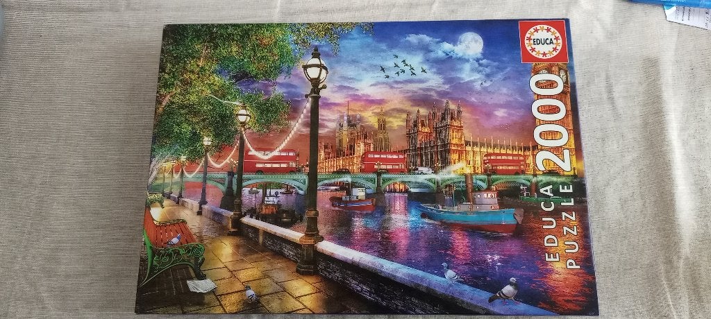 Educa puzzel van 2000 stukjes, Hobby en Vrije tijd, Denksport en Puzzels, Ophalen of Verzenden, Meer dan 1500 stukjes, Gebruikt