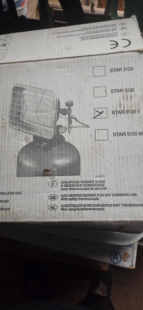 Verwarmingselement infragas., Caravans en Kamperen, Caravanaccessoires, Ophalen