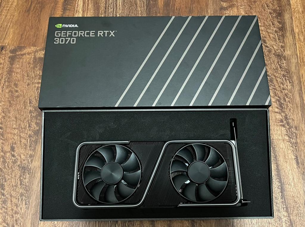 RTX 3070 founders Edition, Enlèvement ou Envoi, Comme neuf, Nvidia