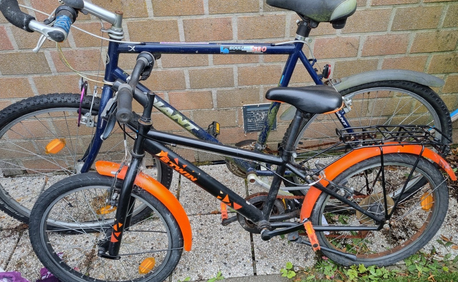 2 fietsen, Ophalen