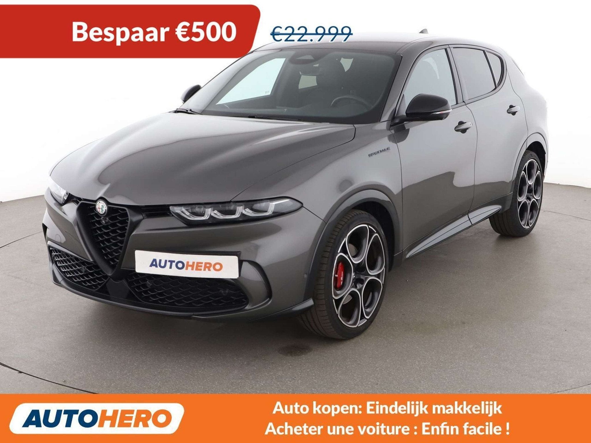 Alfa Romeo Tonale 1.5 VGT Edizione Speciale (bj 2022), Auto's, Alfa Romeo, 159 pk, Lichtsensor, Leder, 5 zetels