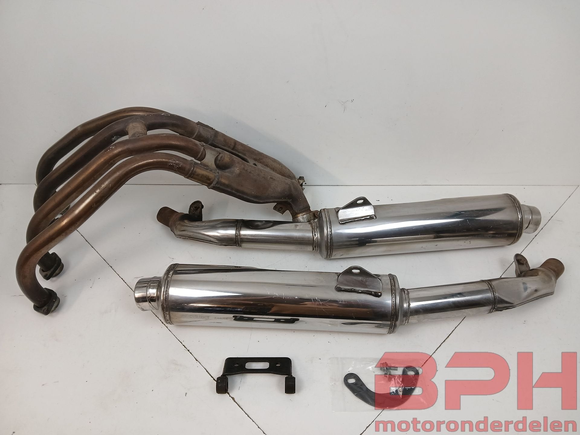 Originele uitlaat Suzuki GSX-R 1100 1989 t/m 1992 demper dem, Motoren, Gebruikt, -, -, Ophalen of Verzenden