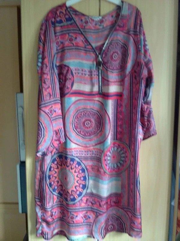 Lulu Love L lichte zomerjurk, Kleding | Dames, Jurken, Gedragen, Maat 42/44 (L), Overige kleuren, Boven de knie, Ophalen of Verzenden